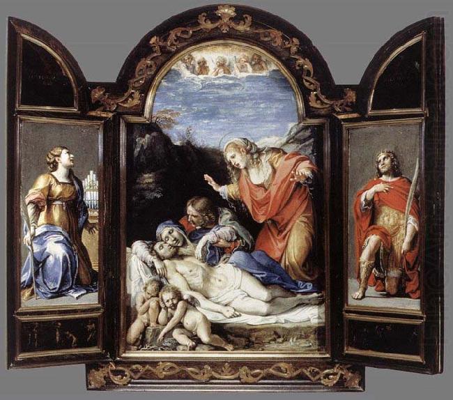 Triptych, CARRACCI, Annibale